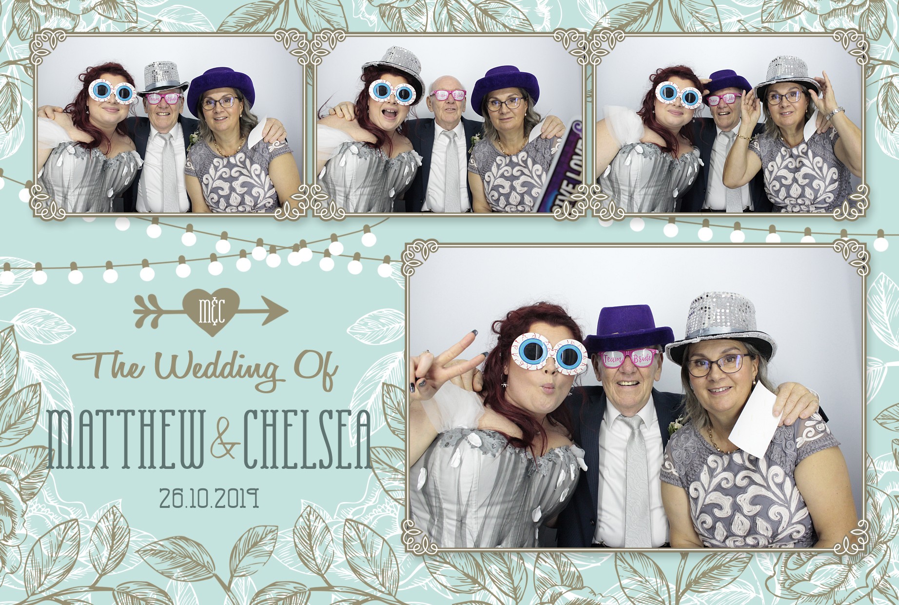 Chelsea & Matthew's Wedding | View more photos from the event at gallery.myphotoboothexperience.co.uk/u/MyPhotoBoothExperienceLtd/Chelsea-Matthews-Wedding